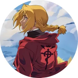 Значок Сталевий алхімік. Братерство - 092