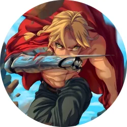 Значок Сталевий алхімік. Братерство - 098