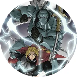 Значок Сталевий алхімік. Братерство - 099