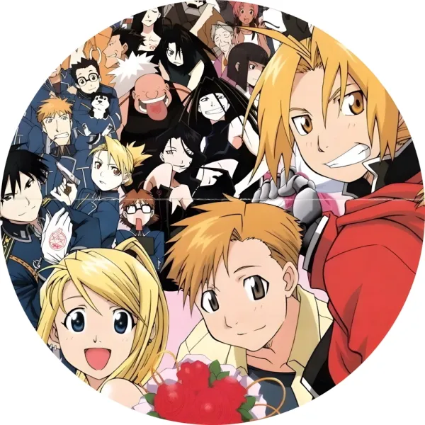 Значок Сталевий алхімік. Братерство - 102