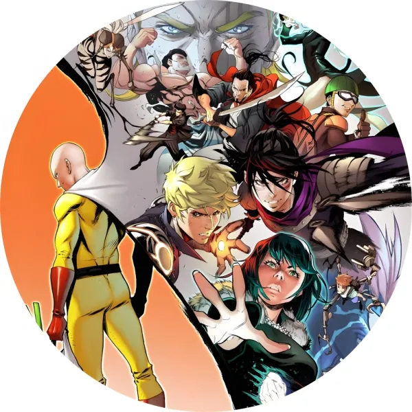 Значок Ванпанчмен - 001