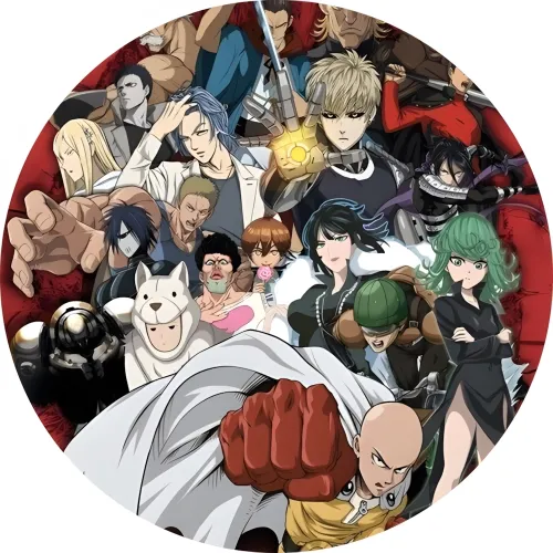 Значок Ванпанчмен - 002