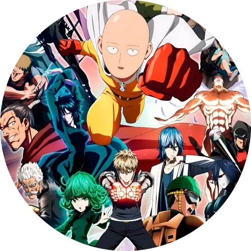 Значок Ванпанчмен - 003