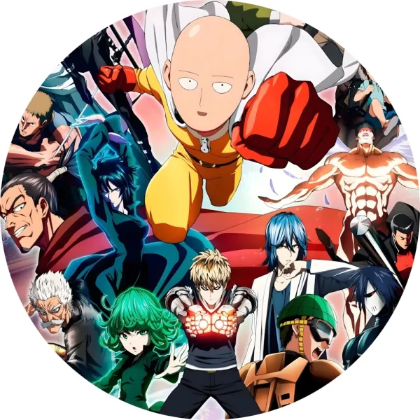 Значок Ванпанчмен - 003