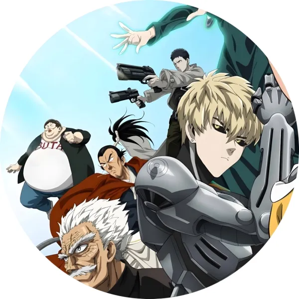 Значок Ванпанчмен - 005