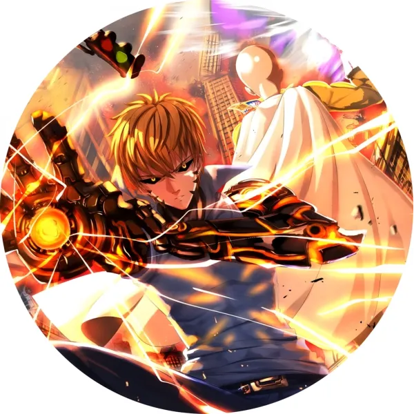 Значок Ванпанчмен - 013