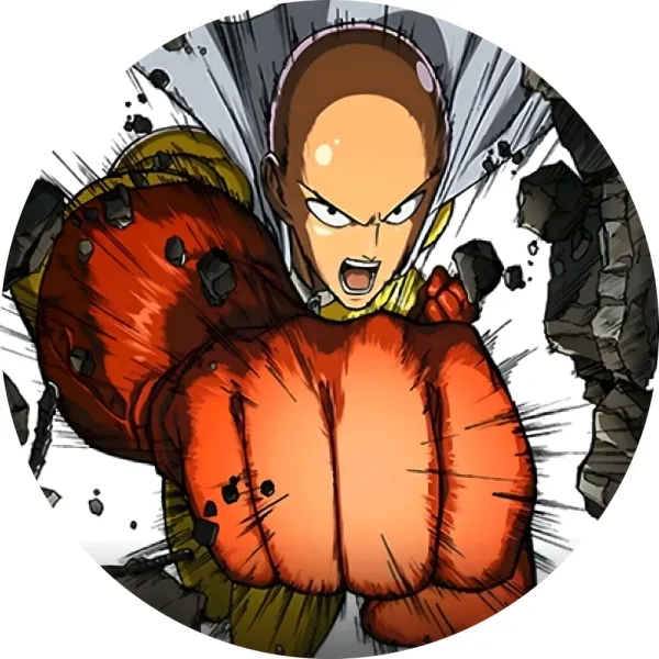 Значок Ванпанчмен - 016