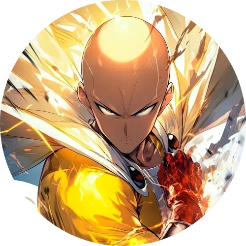 Значок Ванпанчмен - 018