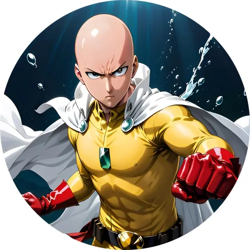 Значок Ванпанчмен - 019