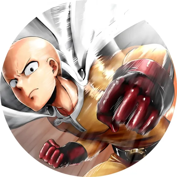 Значок Ванпанчмен - 020