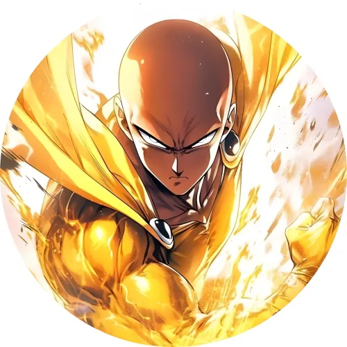 Значок Ванпанчмен - 021