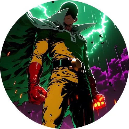 Значок Ванпанчмен - 023