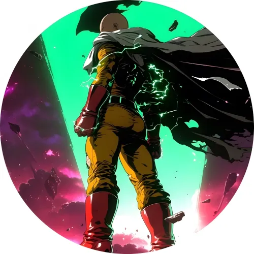 Значок Ванпанчмен - 024