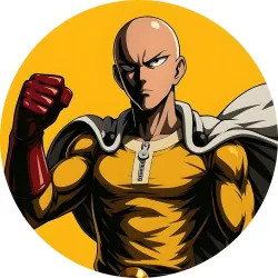 Значок Ванпанчмен - 025