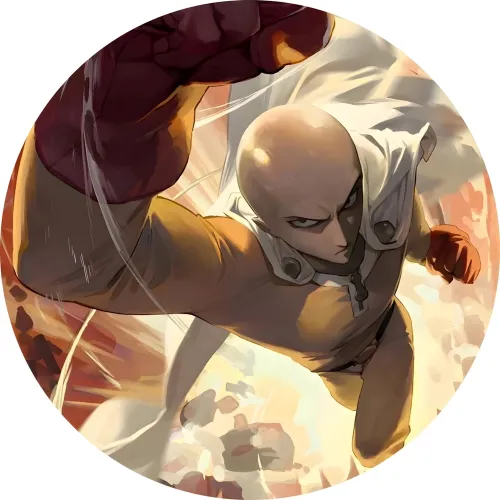 Значок Ванпанчмен - 027