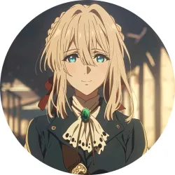 Значок Вайолет Еверґарден - 01