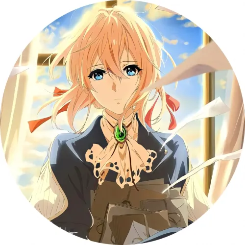 Значок Вайолет Еверґарден - 03