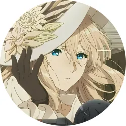 Значок Вайолет Еверґарден - 06