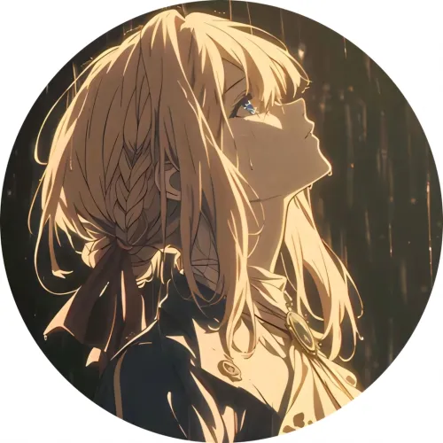 Значок Вайолет Еверґарден - 07