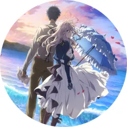 Значок Вайолет Еверґарден - 09