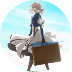 Значок Вайолет Еверґарден - 10