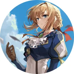 Значок Вайолет Еверґарден - 11