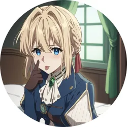 Значок Вайолет Еверґарден - 15