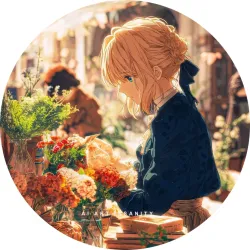 Значок Вайолет Еверґарден - 16