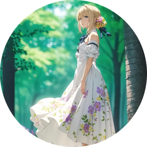 Значок Вайолет Еверґарден - 18