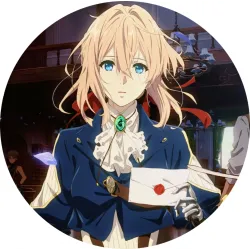 Значок Вайолет Еверґарден - 19