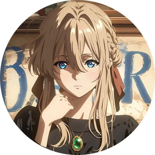 Значок Вайолет Еверґарден - 20