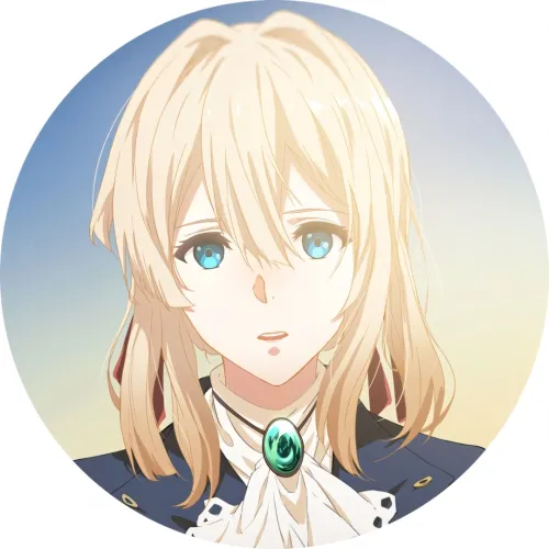 Значок Вайолет Еверґарден - 23