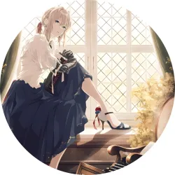 Значок Вайолет Еверґарден - 25