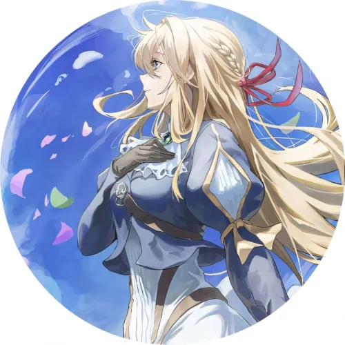 Значок Вайолет Еверґарден - 58