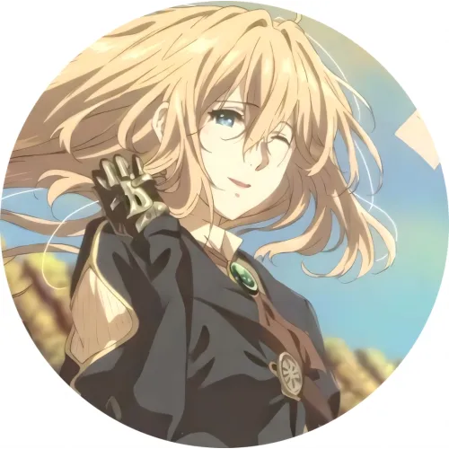 Значок Вайолет Еверґарден - 59