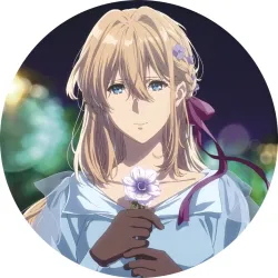 Значок Вайолет Еверґарден - 60