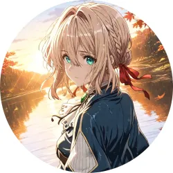 Значок Вайолет Еверґарден - 62