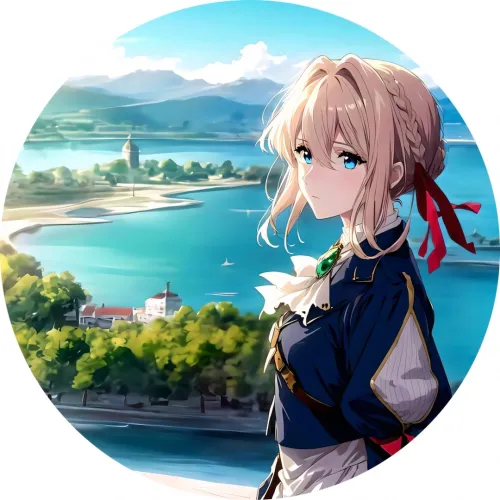 Значок Вайолет Еверґарден - 64