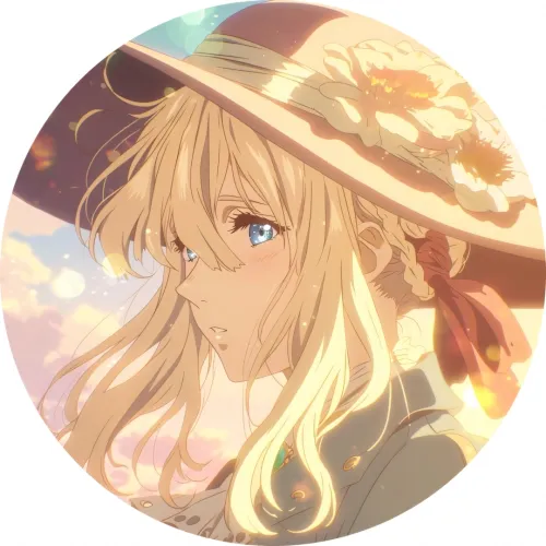 Значок Вайолет Еверґарден - 66