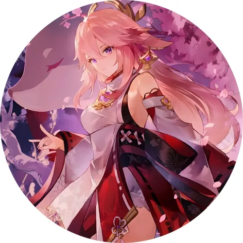 Значок Genshin Impact - 008