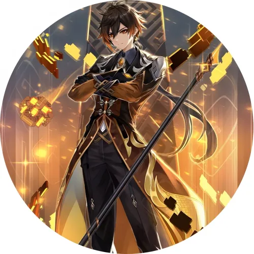 Значок Genshin Impact - 020