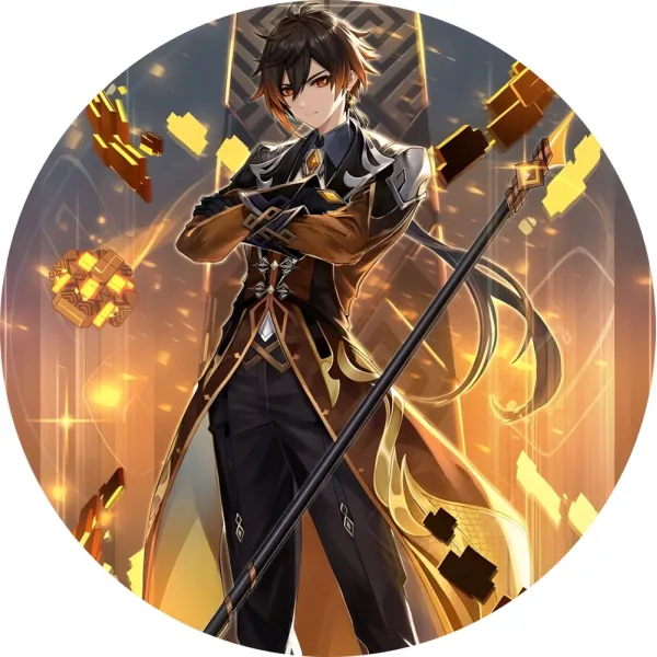 Значок Genshin Impact - 020