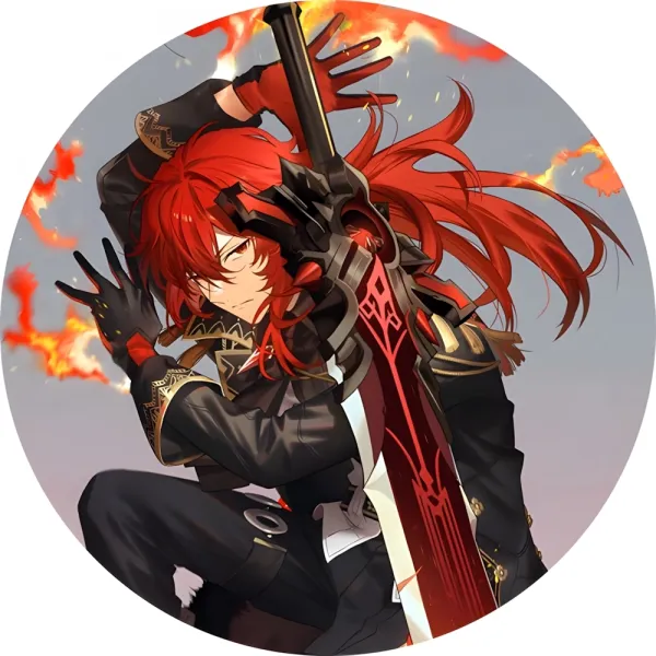 Значок Genshin Impact - 043