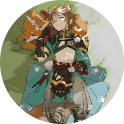 Значок Genshin Impact - 046