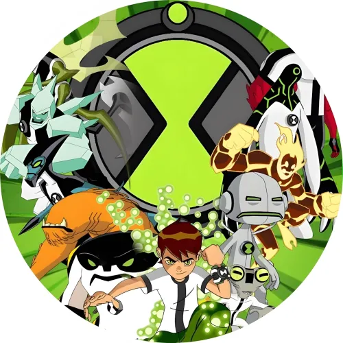 Значок Бен 10 - 03