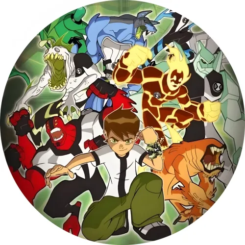 Значок Бен 10 - 08