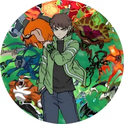 Значок Бен 10 - 12