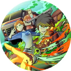 Значок Бен 10 - 13