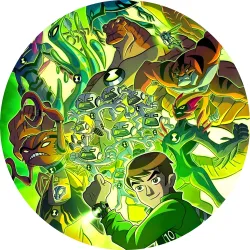 Значок Бен 10 - 19