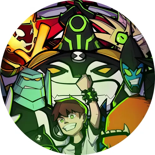 Значок Бен 10 - 22